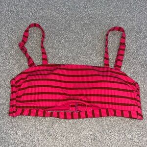 RVCA Striped Bathing Suit Top